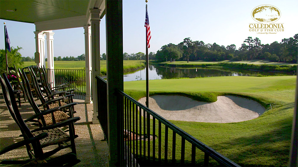 The 19th hole at caledonia is among the best in golf