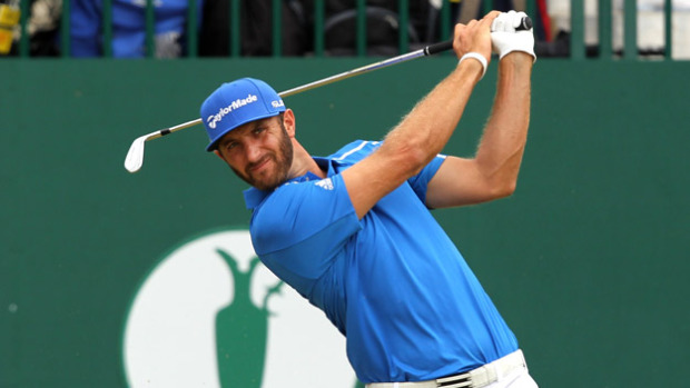 Dustin Johnson is looking forward to the Open Championship