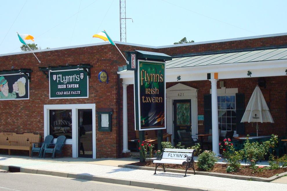 Flynn's Irish tavern used to be home to a jail