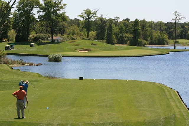Heritage Club's 13th hole is a doozy