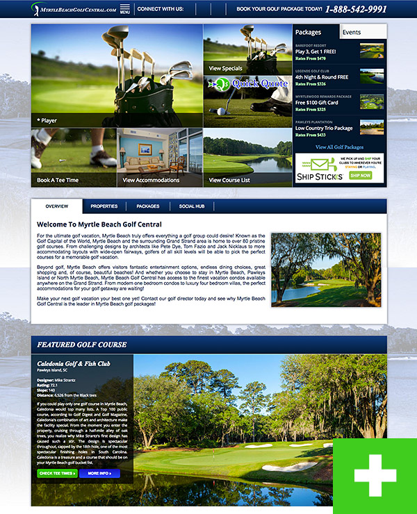 Visit the Myrtle Beach Golf Central Website