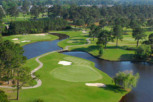 PineHills Course at Myrtlewood is among Myrtle  Beach's most popular. 