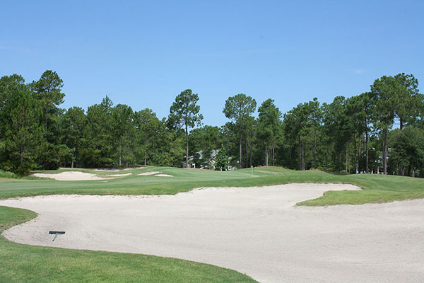 The Egret nine offers traditional architecture at Carolina National